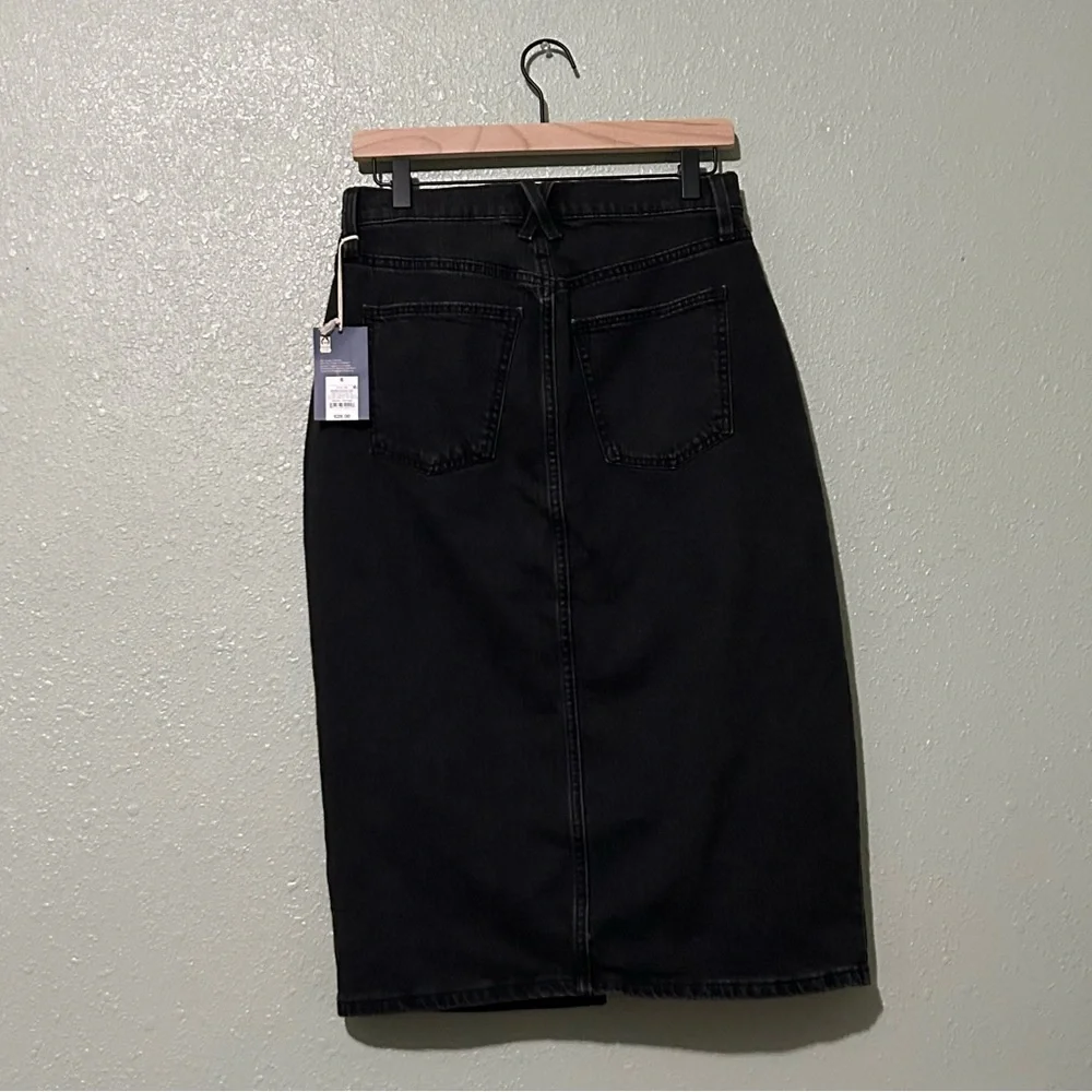 Universal Thread High Rise Front Slit Midi Skirt/ Size: 6 - Picture 6 of 6